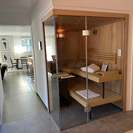 The Forest Retreat- Luxurioese Ferienwohnung Mit Privater Sauna แวร์เมลสเคียร์เคน ภายนอก รูปภาพ